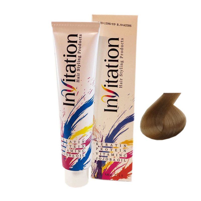 آموزش رنگ کردن موها با رنگ موی اینویتیشن