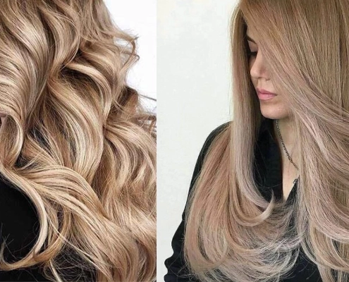 تکنیک های رنگ کردن مو بدون دکلره